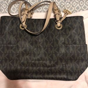 Michael Korda Brown Tote